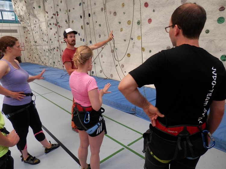 Indoor Kletterkurs für Anfänger