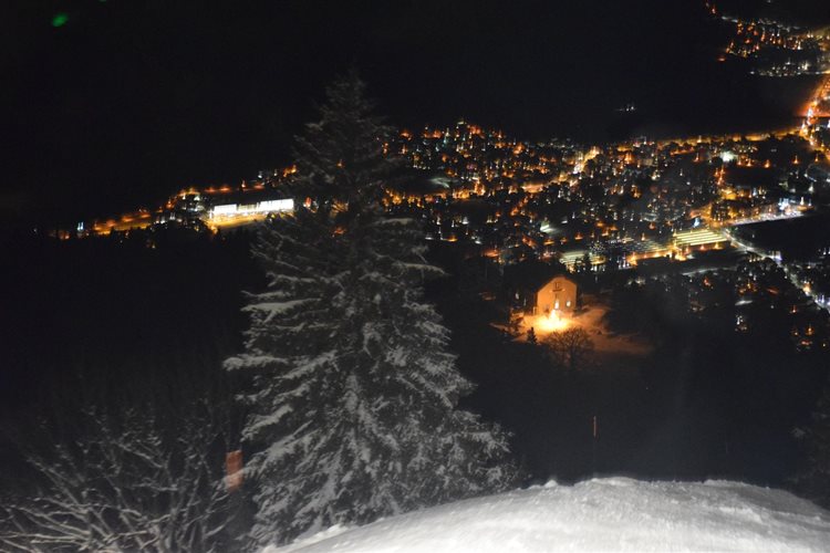 Mondlicht Schneeschuhgenuss